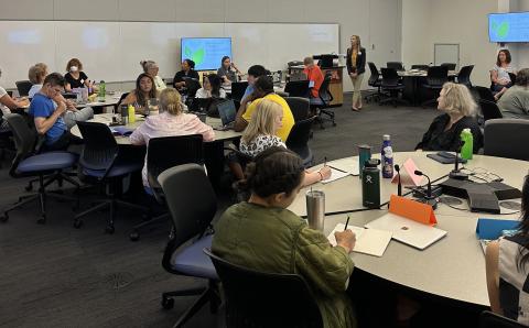 Center for Climate justice classroom photo